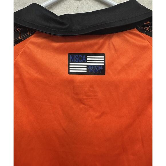 Soccer Ref Uniform Set NISOA Official Sports Size Small Orange Yellow Blue - Picture 6 of 11